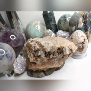 Lemurian Quartz Crystal Cluster